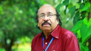 poet Satchidanandan speaks about his poem stammer [upl. by Marilin]