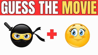 Guess The Movie By Emoji Quiz 🍀🍿 [upl. by Orlanta]