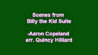 Billy the Kid Sute  Coplandarr Hilliard [upl. by Atnom736]