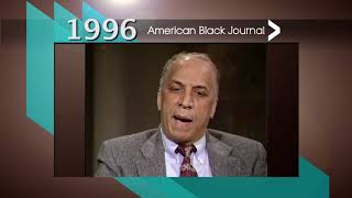 1996 American Black Journal Clip Dr Claud Anderson [upl. by Anirtruc708]