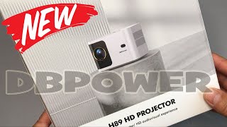 WiFi Mini Projector DBPOWER H89 HD [upl. by Tadeas]