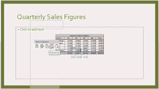 How to Import Excel Data Into a PowerPoint  Microsoft Office Tips [upl. by Maurita276]