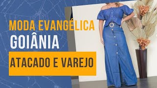 JEANS MODA EVANGELICA  RUA 44 GOIANIA [upl. by Zednanref470]