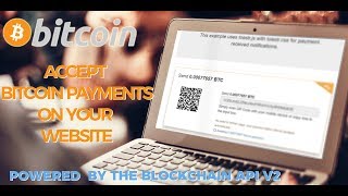 Blockain Bitcoin Payments  using PHP and blockchain API v2 [upl. by Akieluz]