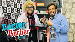 Doctor Barber Prank  By Nadir Ali amp Farukh Buddha In  P 4 Pakao  2020 [upl. by Tillford]