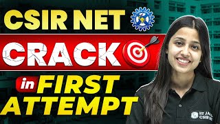 CSIR NET 2024  Crack CSIR NET in 1st Attempt 🔥 CSIR NET Exam Strategy Details Tips amp Tricks [upl. by Alyworth]