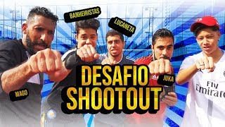 DESAFIO DO SHOOTOUT COM BANHEIRISTAS E LUCANETA [upl. by Reifnnej]