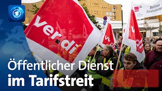 Tarifstreit im öffentlichen Dienst Positionen weit auseinander [upl. by Press]