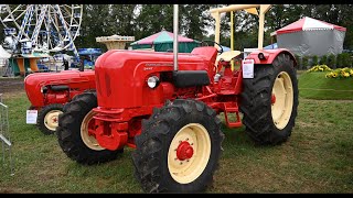 Porsche tractors at Historic Tractor Show Festival Panningen 2023 Netherlands [upl. by Pearla]