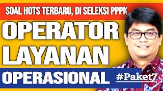 🔴BOCORAN SOAL TEKNIS OPERATOR LAYANAN OPERASIONAL SELEKSI PPPK [upl. by Cortie]