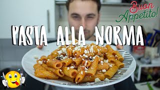 How to make pasta alla Norma in England [upl. by Lidda675]