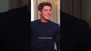 Zac Efron opens up to ET about his shattered jaw injury shorts [upl. by Gorrian163]