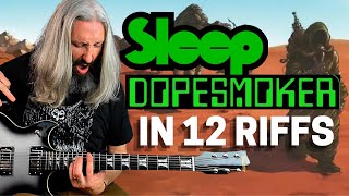 How To Play Sleep Dopesmoker on Guitar with TABS [upl. by Gannes]