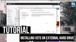 How To Install VSTs on External Hard Drives Tutorial [upl. by Harihs]