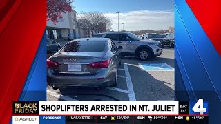 Shoplifters arrested in Mt Juliet [upl. by Hidie]