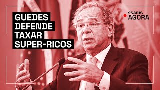 Guedes defende taxar superricos e reforma tributária enxuta [upl. by Pillihpnhoj809]