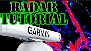 Garmin Marine Marine Radar Tutorial [upl. by Karb343]