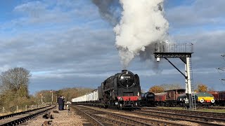 British Railways 9F 92214  Great Central Railway [upl. by Oberstone]