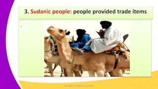 FORM2 HISTORY LESSON5 The main Trade routes of trans Saharan trade [upl. by Nivlad]