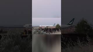 Cathay Pacific Perth Departure BKQN [upl. by Eelymmij479]