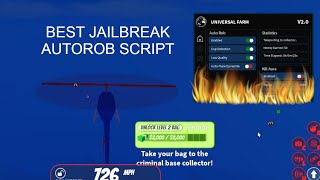 Roblox Jailbreak Auto Rob Script 2024 Pastebin [upl. by Llenil]