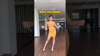 How to pose in a Bodycon dress for your pageant fashion show  Lekh Uthaiah BestPageantCoach [upl. by Anirroc]