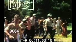 1960s Hippies Protesting Arrested [upl. by Ennaisoj]