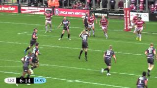 London Broncos v Leigh highlights [upl. by Nillek]