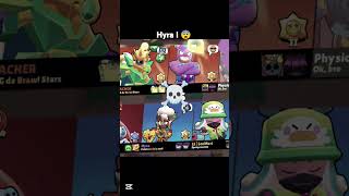 Hyra in my game AT 1100 trophies 😨 hyra shorts viral brawlstars million top1 [upl. by Kirkpatrick]