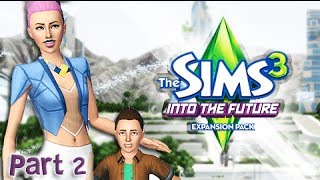 Lets Play The Sims 3 Into The Future Part 2 Mysterious Portal [upl. by Hadden]