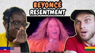 REACTION TO Beyoncé  Resentment Live on OTRII Tour  FIRST TIME WATCHING [upl. by Giannini143]