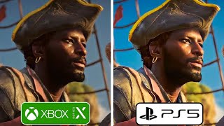 Skull and Bones PS5 vs Xbox Series X Graphics Comparison [upl. by Ahsiliw470]