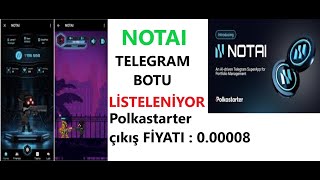 NOTAI telegram botu satış fiyatı belli oldu [upl. by Glynis]