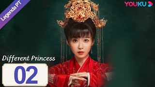 Princesa Diferente EP02  Different Princess Legendado PTBR  Romance  YOUKU [upl. by Vivianna]