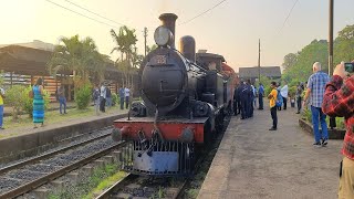 The Viceroy Special steam train at Ragama Junction  Feb 2024 [upl. by Obeng]