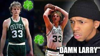 LeBron Fan Reacts to Larry Birds MindBlowing Mixtape 🍀 [upl. by Brnaby]