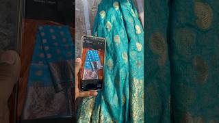 How to dye linen Banarasi  linen banarasi song short saree [upl. by Enetsuj]