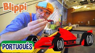 Blippi no Museu Infantil  Melhores Episódios de Blippi em Português  Vídeos Educativos [upl. by Ilsa]