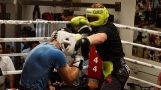 Saul Canelo Alvarez Sparring  Complete amp Unedited [upl. by Quenna]