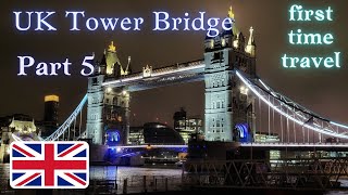 Solo AND First Time Travel UK 🇬🇧 London Tower Bridge Introvert Girl Traveling Aboard [upl. by Lleryd]