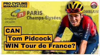 Can Tom Pidcock WIN The Tour de France  Race Simulation  Pro Cycling Manager 2022 [upl. by Allissa]