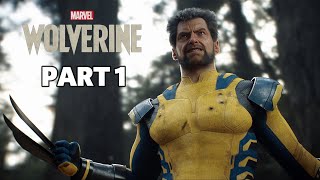 WOLVERINE PS5 Walkthrough Gameplay Part 1  INTRO FULL GAME [upl. by Elmajian635]