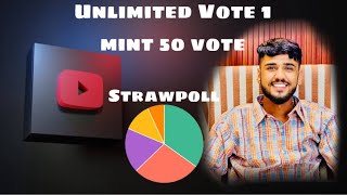 Strawpoll me unlimited vote kaise dale Strawpoll vote Kese Badaye [upl. by Pastelki]