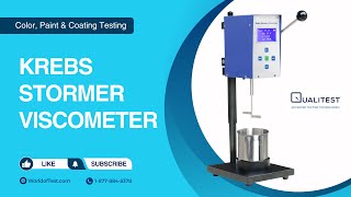 Krebs Stormer Viscometer  WorldofTestcom [upl. by Aseiram859]