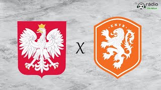 POLÔNIA X HOLANDA  AO VIVO COM IMAGEM  EUROCOPA 24 [upl. by Yra697]