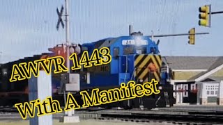 AWVR 1443 With A Manifest [upl. by Wagner]