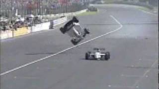 formula 1  horrible crash at monza in 93 [upl. by Hurty]