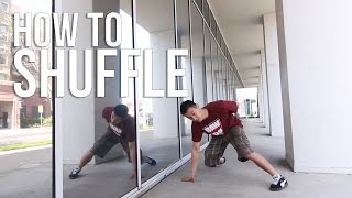 How to Breakdance  Shuffle  Footwork 101 [upl. by Melesa947]