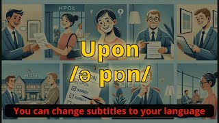 Upon meaning with 5 examples [upl. by Reyaht]