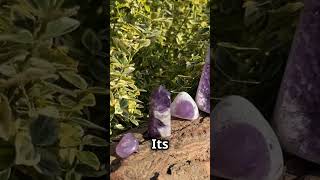 Amethyst Crystal For Chakra Healing crystals chakrahealing chakrabalancing crystalhealing [upl. by Trinidad]